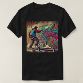 Camiseta Artista de graffiti callejero