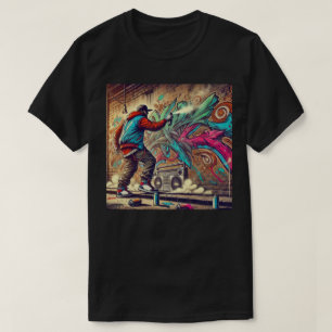 Camiseta Artista de graffiti callejero