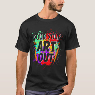 Camiseta Artista De Guay Para Hombres Artista Pintadora
