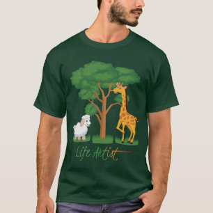 Camiseta Artista de la Vida: Oveja Divertida Meme, con Jira