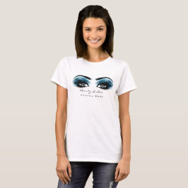 Camiseta Artista de maquillaje Belleza azotes Studio Ojo de