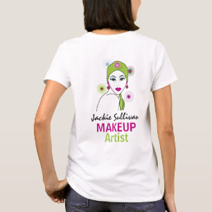 Camiseta Artista de maquillaje retro
