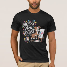 Camiseta Artista de Messy Paw