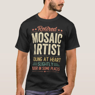 Camiseta Artista de Mosaico Jubilado
