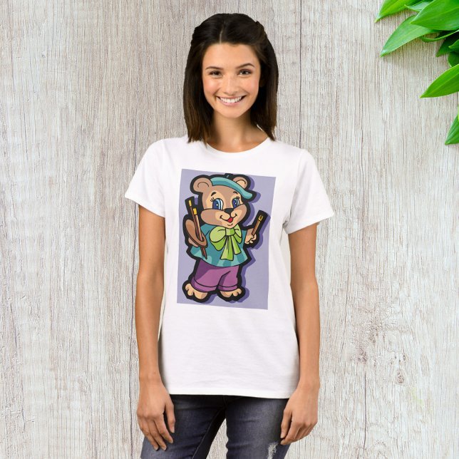 Camiseta Artista De Oso De Teddy (Subido por el creador)