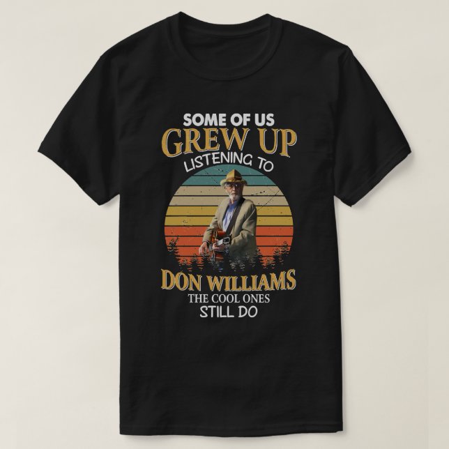 Camiseta Artista De País Don Williams Rinde Homenaje Al Hit (Diseño del anverso)