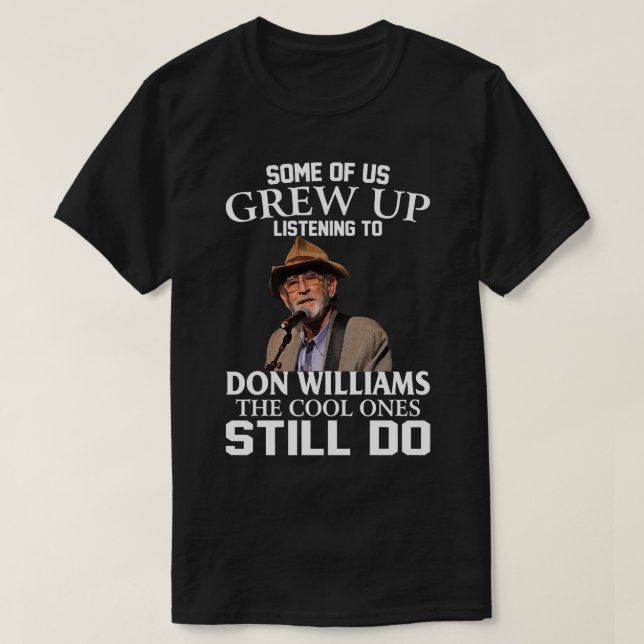 Camiseta Artista De País Don Williams Rinde Homenaje Al Hit (Diseño del anverso)