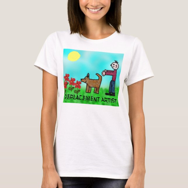 Camiseta Artista de reemplazo (Anverso)