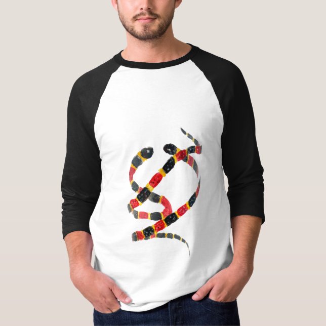 Camiseta Artista de serpientes torciendo (Anverso)