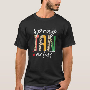 Camiseta Artista de Spray Tan Slayer Spray Tanning Tech Hal