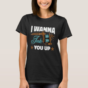 Camiseta Artista de tatuajes quiero tatuarte 1