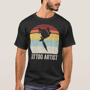 Camiseta Artista de tatuajes retro Tatuaje Tatuaje Tatuaje 
