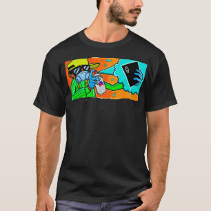Camiseta Artista de tatuajes Ron Rich antes del graffiti de
