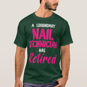Camiseta Artista de Tecnología Nail Retirado