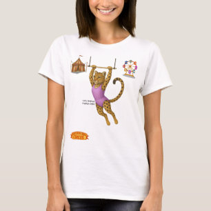 Camiseta Artista de trapecio leopardo Lena