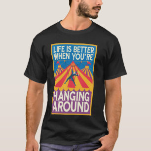 Camiseta Artista de Trapeze Carnaval de personal de Circo A