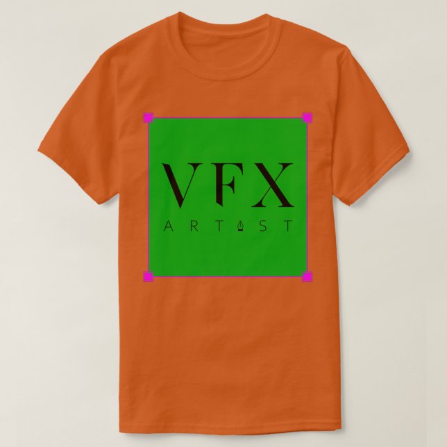 Camiseta Artista de VFX (Diseño del anverso)