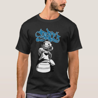 Camiseta Artista del Graf con el texto azul