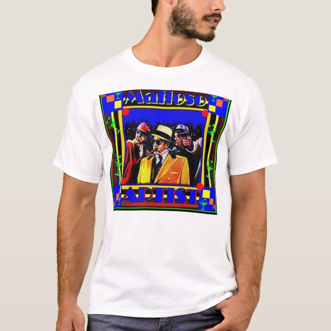 Camiseta Artista del mafioso (Anverso)