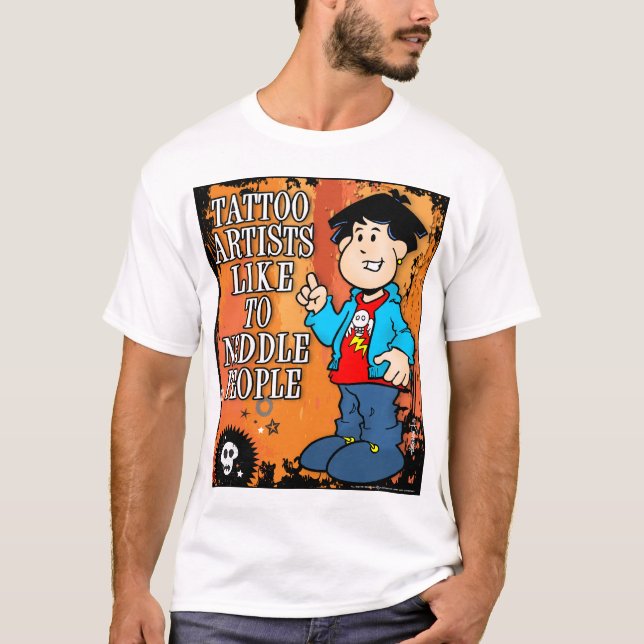 Camiseta Artista del tatuaje (Anverso)