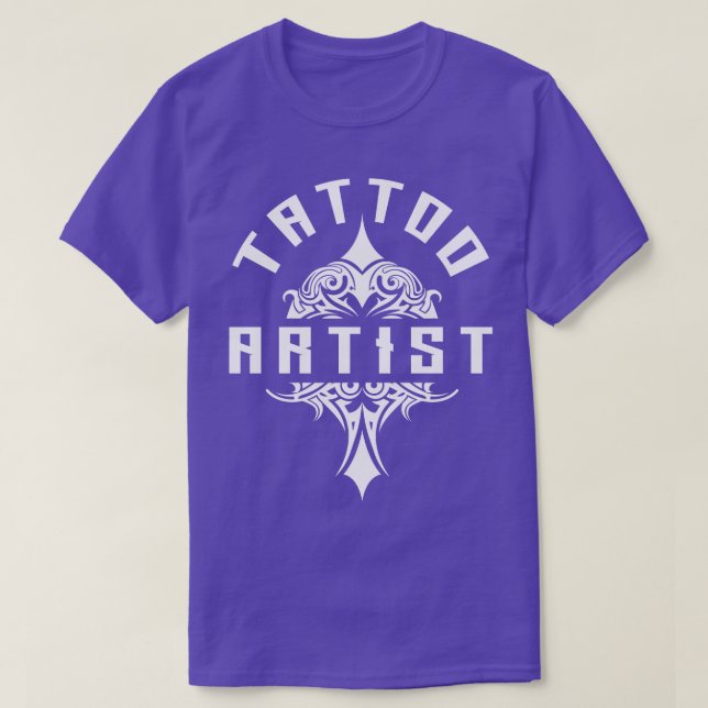 Camiseta Artista del tatuaje (Diseño del anverso)
