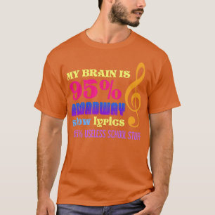Camiseta Artista divertida cita teatro de Broadway