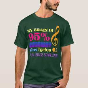 Camiseta Artista divertida cita teatro de Broadway
