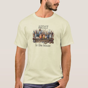 Camiseta Artista en la casa