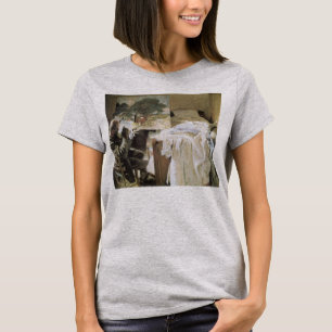 Camiseta Artista en su estudio por John Singer Sargent
