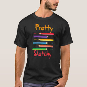 Camiseta Artista gráfico de bonito cita a artista de Guay