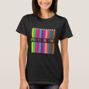 Camiseta Artista gráfico de bonito Cita al artista de Guay
