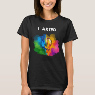 Camiseta Artista gráfico de Guay de arte gracioso Gif