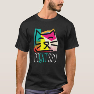 Camiseta Artista I Profesor de Arte I Picatsso I Gatos Dive