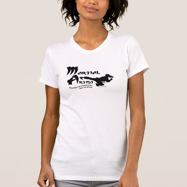 Camiseta Artista marcial (Anverso)