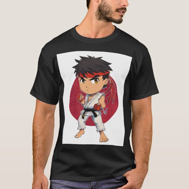 Camiseta Artista Marcial Chibi Errante (Anverso)