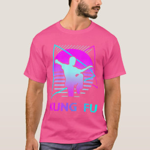 Camiseta Artista marcial del Kung Fu clásico retro vintage