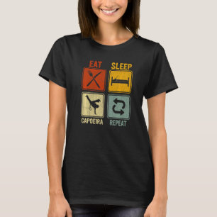 Camiseta Artista marcial retro come Capoeira de sueño de re