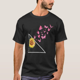 Camiseta Artista mariposa Florista Flor Amarilla Sunshine S