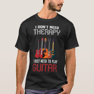 Camiseta Artista musical Guitarista De Guitarra Tdtkz