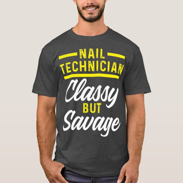 Camiseta Artista Nail Tech Clásico (Anverso)