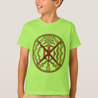 Camiseta Artista nativo Hoodie Kid's Elements Tribal Sun Sh