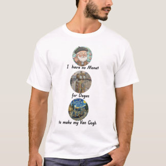 Camiseta Artistas Clásicos - Luz de Dilema Moderno
