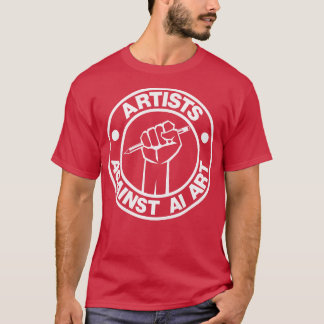 Camiseta Artistas contra la IA Art 1