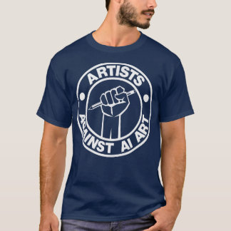 Camiseta Artistas contra la IA Art 1