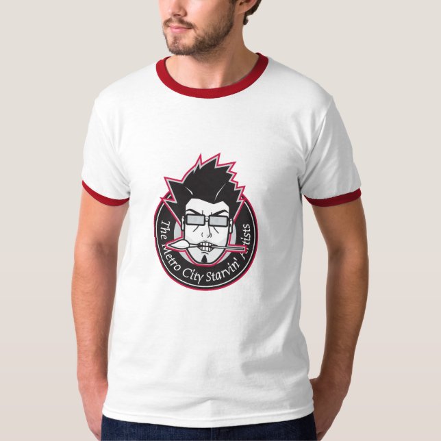 Camiseta Artistas de Starvin de la ciudad del metro (Anverso)