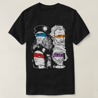 Camiseta Artistas del Renacimiento Ninja estilo Poster Pop 