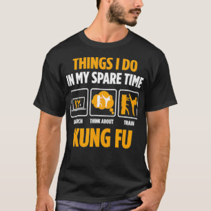Camiseta Artistas marciales divertidos de KungFu y Karate