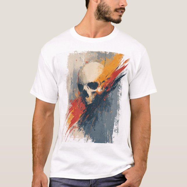 Camiseta Artistic Abstract Crewneck (Anverso)