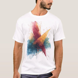 Camiseta Artistic Abstract Crewneck