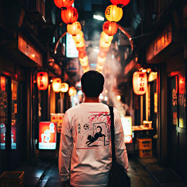 Camiseta Artistic Cherry Blossom Cat Soccer For Japanese Ar